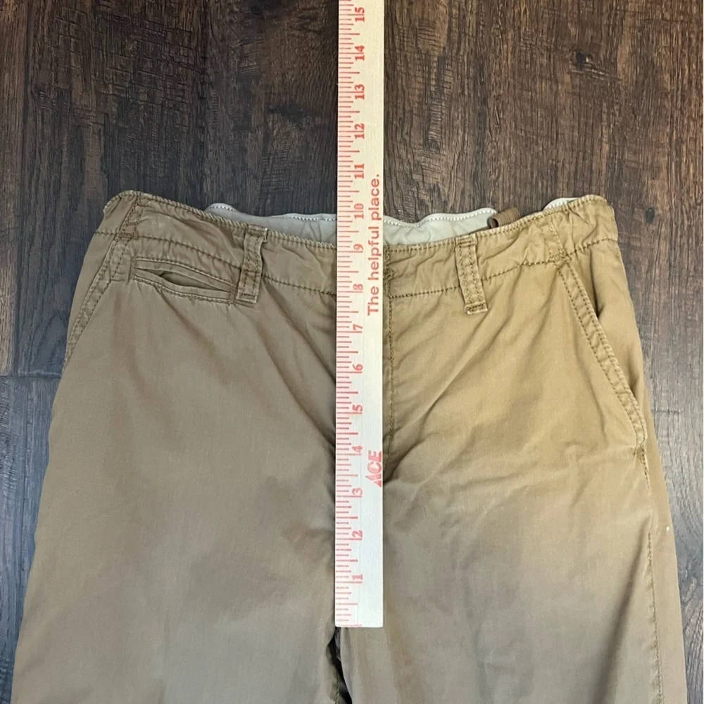 Gap Kids Flannel Lined Chino Pants Size Kids 14 Husky Color Tan